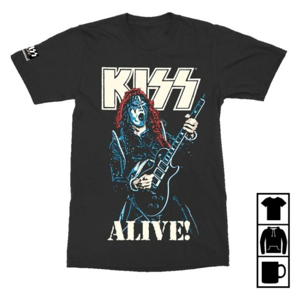 kenny Kiss Merch Store The Spaceman Alive Shirt
