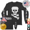 kenny Kiss Online Official Merch Shop Store Kiss Skull Long Sleeve Shirts