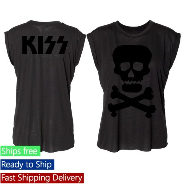 kenny Kiss Store Merch Demon Skull Womens Shirt1