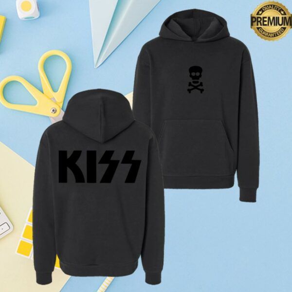 kenny Kiss Store Merch Kiss Skull Hooded Sweatshirt0