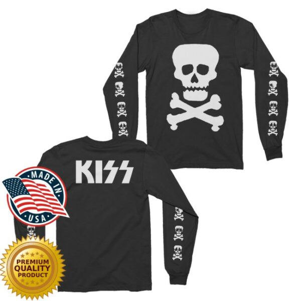 kenny Kiss Store Merch Kiss Skull Long Sleeve0