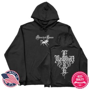 kenny Knocked Loose Merch Shop Store Knocked Loose Horse Cross Hoodie