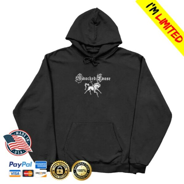 kenny Knocked Loose Store Merch Knocked Loose Horse Cross Hoodied