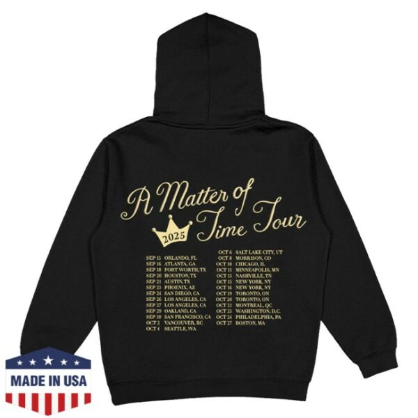 kenny Laufey Merch A Matter Of Time Tour Hoodie0
