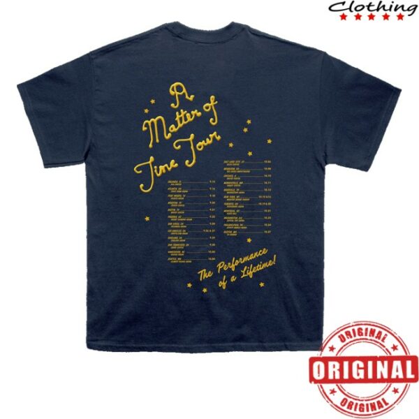 kenny Laufey Merch Store A Matter Of Time Tour Shirt