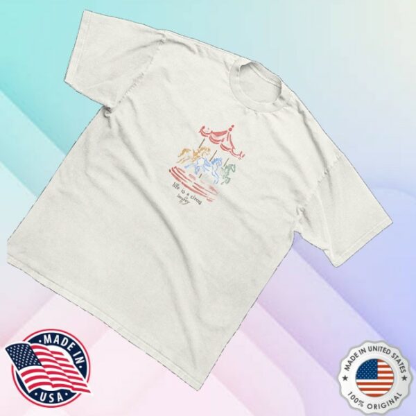 kenny Laufey Merch Store Life Is A Circus Carousel Shirts