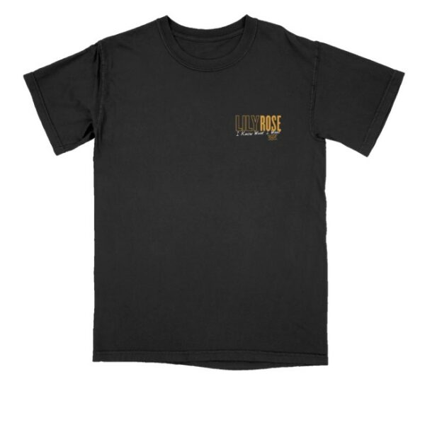 kenny Lily Rose Merch Store I Know What I Want Tour Shirt