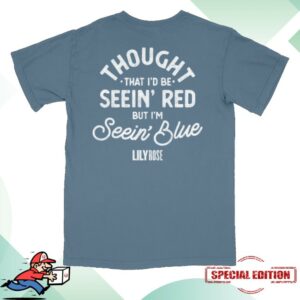 kenny Lily Rose Merch Store Seein Blue Shirts