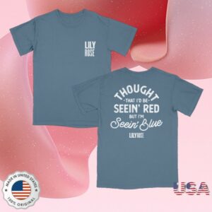 kenny Lily Rose Merch Store Seein Blue Shirtss