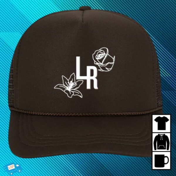 kenny Lily Rose Music Merch Shop Flower Trucker Hat