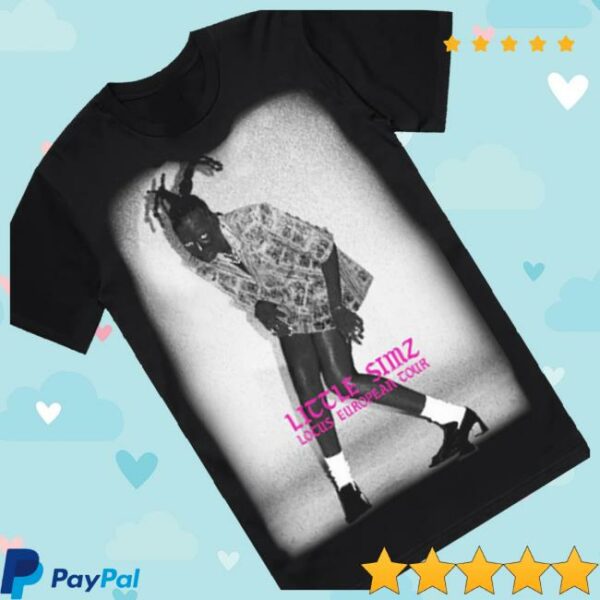 kenny Little Simz Merch Shop Store Lotus Tour All Over Print Black Shirts