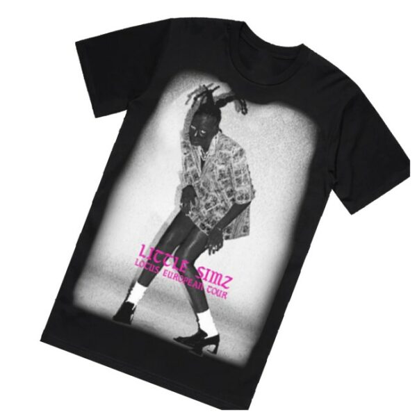 kenny Little Simz Store Merch Lotus Tour All Over Print Black Shirtss