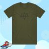 kenny Little Simz Store Merch Lotus Tour European Map Army Green Shirts