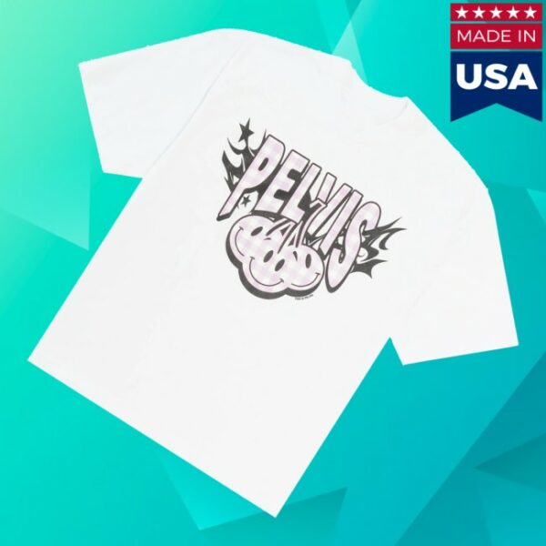 kenny Lo Fi Merch Cherry Gingham Logo Tee White0