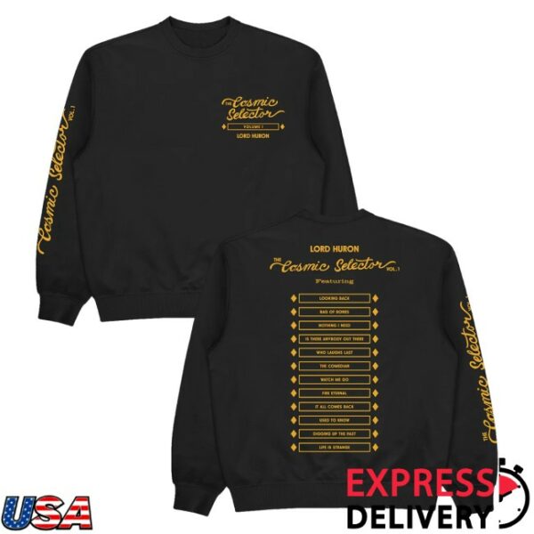 kenny Lord Huron Merch Cosmic Selector Crewneck1
