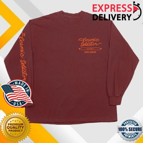 kenny Lord Huron Merch Cosmic Selector Long Sleeve0
