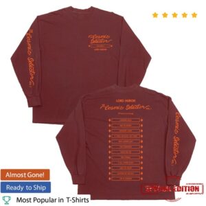 kenny Lord Huron Merch Cosmic Selector Long Sleeve1 kenny Lord Huron Merch Cosmic Selector Long Sleeve1