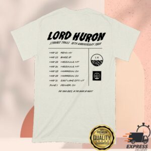 kenny Lord Huron Merch Store Strange Trails 10Th Anniversary Tour Shirt kenny Lord Huron Merch Store Strange Trails 10Th Anniversary Tour Shirt