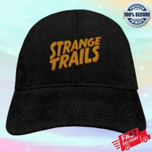 kenny Lord Huron Merch Strange Trails Logo Dad Hat Black0 kenny Lord Huron Merch Strange Trails Logo Dad Hat Black0
