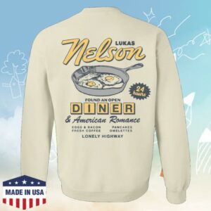 kenny Lukas Nelson Merch Diner Crewneck