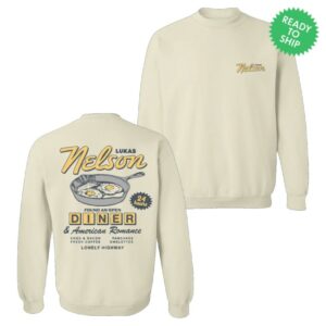 kenny Lukas Nelson Merch Diner Crewneck0