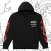 kenny Lurking Class Merch Demons X Stikker Hoodie Black0