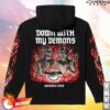 kenny Lurking Class Merch Demons X Stikker Hoodie Black2