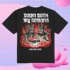 kenny Lurking Class Merch Demons X Stikker Tee Black2