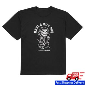 kenny Lurking Class Merch Greetings Tee Black0 kenny Lurking Class Merch Greetings Tee Black0