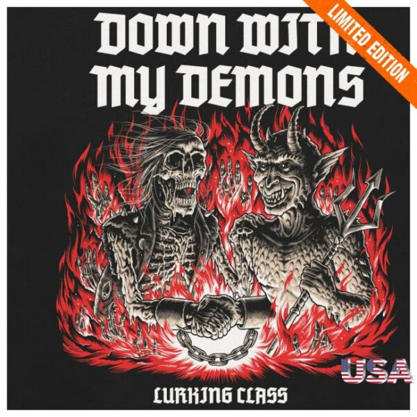 kenny Lurking Class Merch Shop Store Demons X Stikker Hoodiea