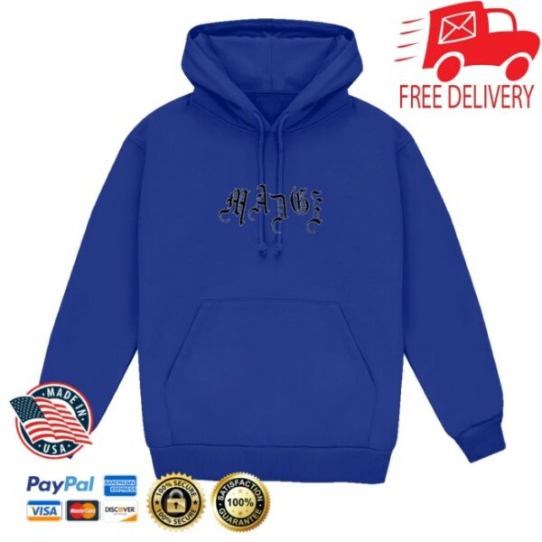 kenny Madge Merch Store Goofy Gothic Hoodie Royal Blues