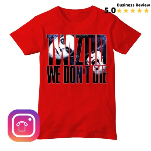 kenny Majik Ninja Entertainment Merch Store Red Twiztid We Dont Die Shirt