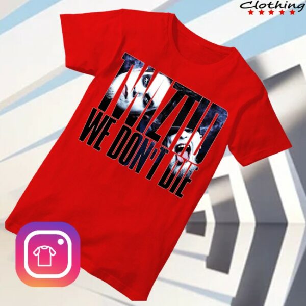 kenny Majik Ninja Entertainment Merch Store Red Twiztid We Dont Die Shirts