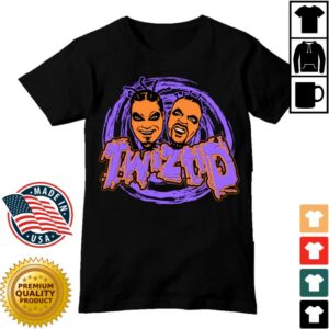 kenny Majik Ninja Entertainment Merch Store Twiztid Halloween Freek Show Spiral Shirts