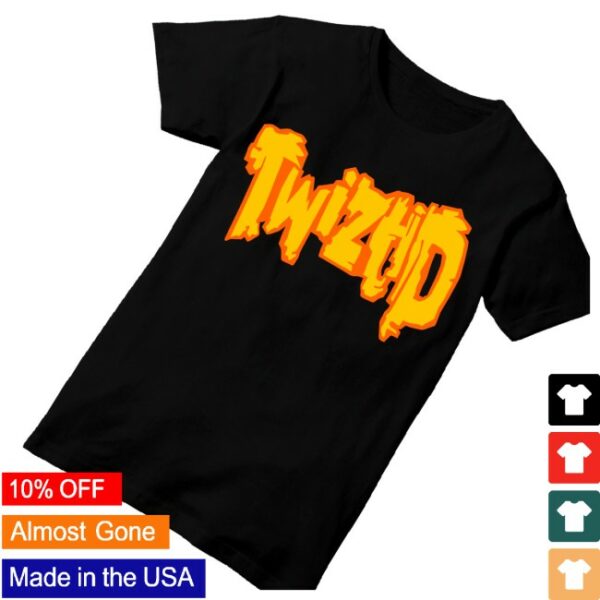 kenny Majik Ninja Entertainment Merch Store Twiztid Yellow Orange Freek Show Era Logo Shirts