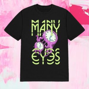 kenny Many Eyes Merch Store Purple Clocks Shirt