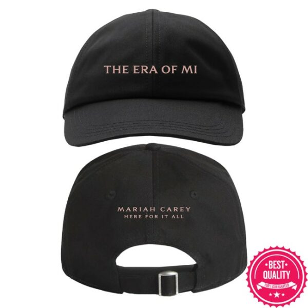 kenny Mariah Carey Merch Mariah Carey Official Merch Here For It All The Era Of Mi Black Cap1