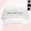 kenny Mariah Carey Merch Mariah Carey Official Merch Here For It All White Cap0