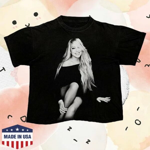 kenny Mariah Carey Merch Mariah Carey Unisex Adult Official Merch Here For It All Tracklist Shirt0