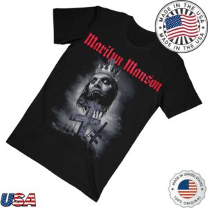 kenny Marilyn Manson Merch Impaled Double Cross Tee0