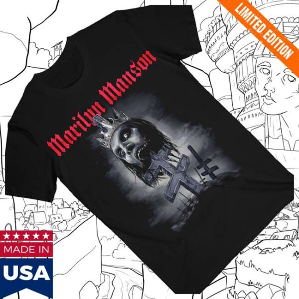 kenny Marilyn Manson Merch Shop Store Impaled Double Cross Shirtss