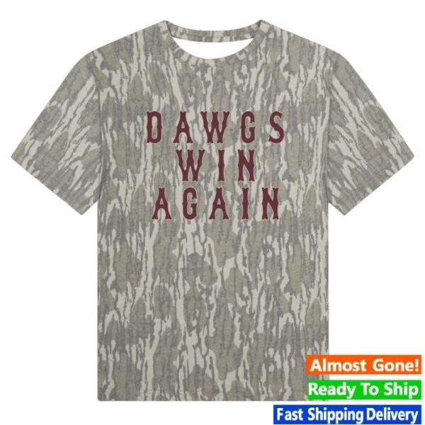 kenny Maroon And Co Merch Dawgs Win Again Bottomland Tee