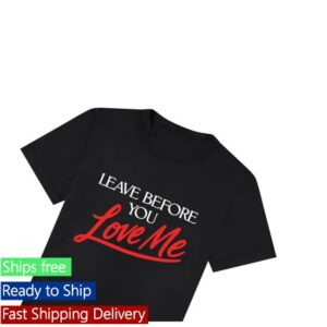kenny Marshmello Music Merch Shop Leave Before You Love Me Shirtsw