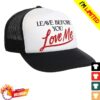 kenny Marshmello Music Merch Shop Leave Before You Love Me Trucker Hat