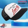 kenny Marshmello Music Merch Shop Leave Before You Love Me Trucker Hats