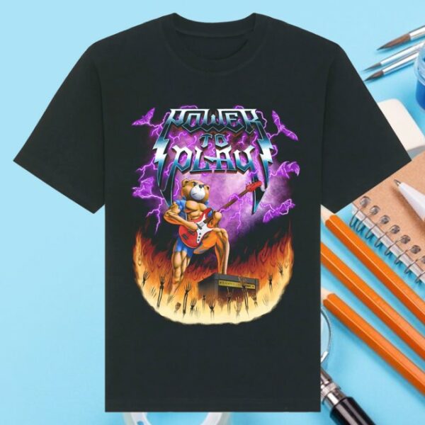 kenny Mcfly Merch Power To Play Epic Teddy Uk 2023 Tour Tee0