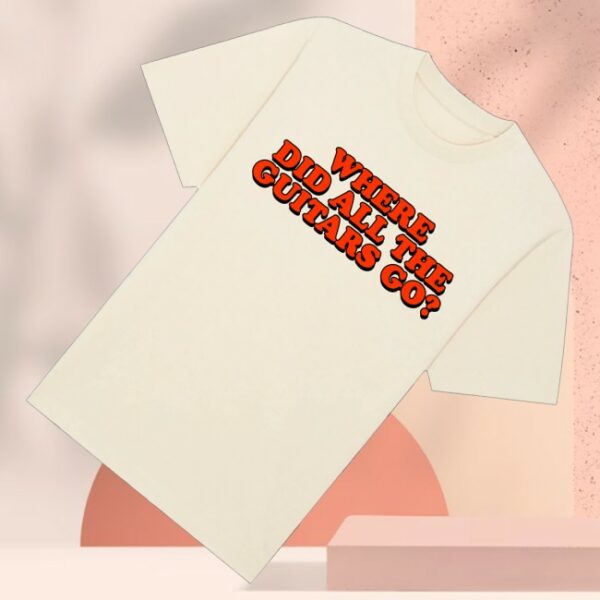 kenny Mcfly Merch Power To Play Where Did All The Guitars Go Tee0