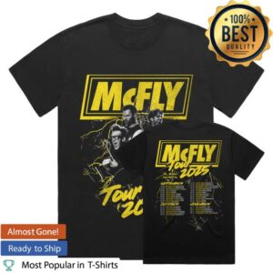 kenny Mcfly Merch Shop Store Lightening Black Photo Shirts