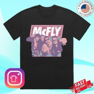 kenny Mcfly Merch Shop Store Summer 2025 Tour Black Shirt kenny Mcfly Merch Shop Store Summer 2025 Tour Black Shirt