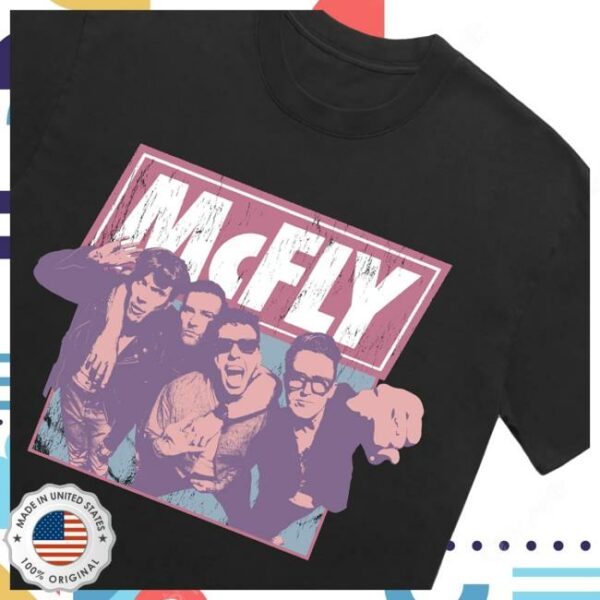 kenny Mcfly Merch Shop Store Summer 2025 Tour Black Shirtw